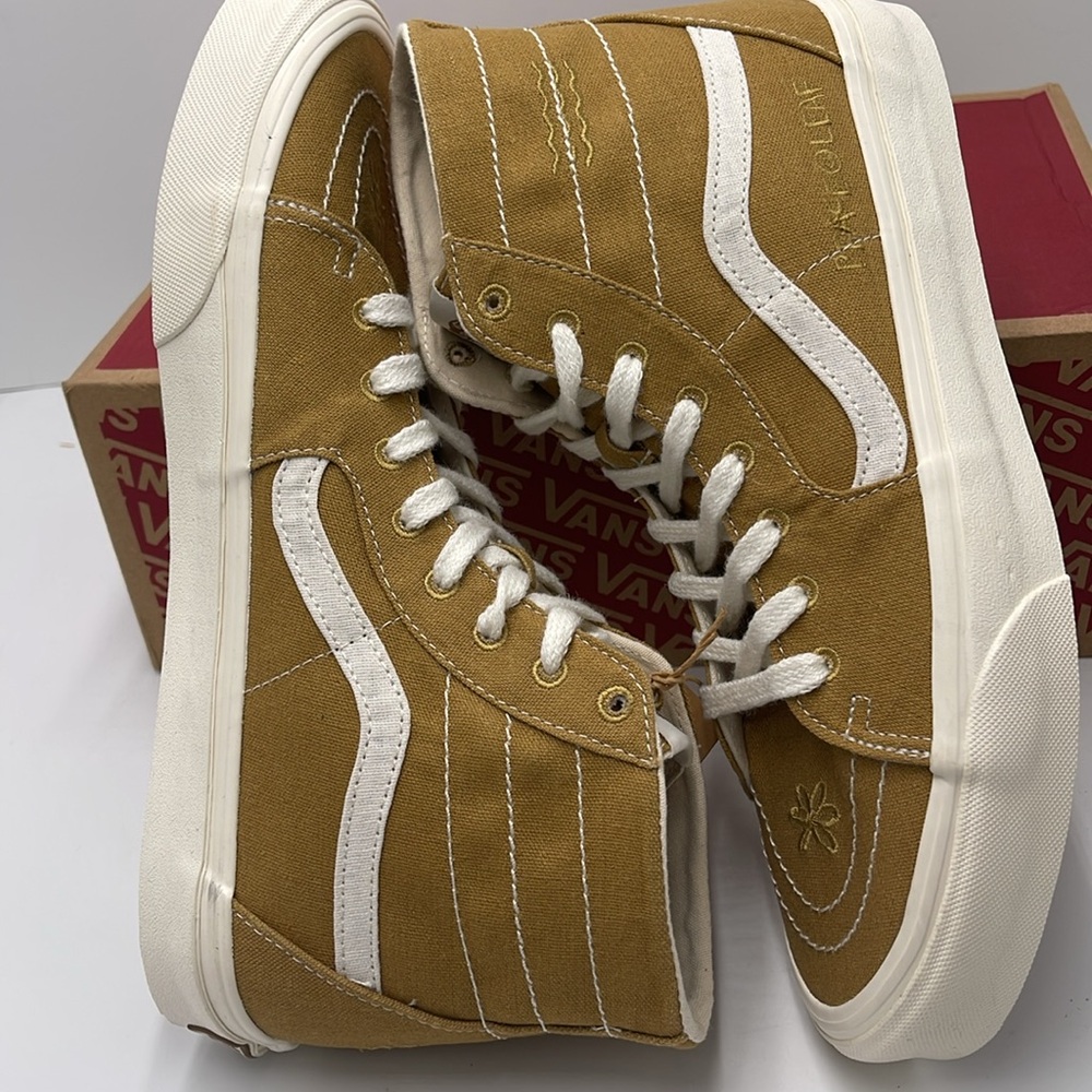 Vans Men's High-Top Sneakers Sk8-Hi Tapered (Eco Theory Mustard Gold
VN0A4U16ASW - Picture 10 of 16